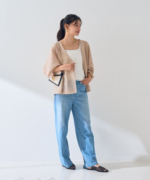 Rouge vif la cle / ルージュ・ヴィフ ラクレ シャツ・ブラウス | はおりシアーシャツジャケット | 詳細6