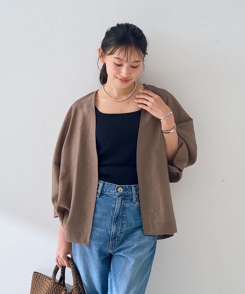 Rouge vif la cle / ルージュ・ヴィフ ラクレ シャツ・ブラウス | はおりシアーシャツジャケット | 詳細8