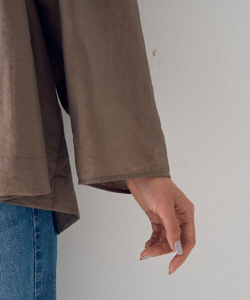 Rouge vif la cle / ルージュ・ヴィフ ラクレ シャツ・ブラウス | はおりシアーシャツジャケット | 詳細19