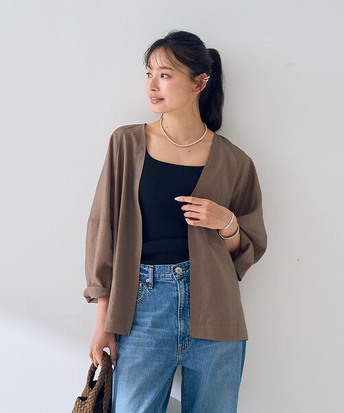 Rouge vif la cle / ルージュ・ヴィフ ラクレ シャツ・ブラウス | はおりシアーシャツジャケット | 詳細9