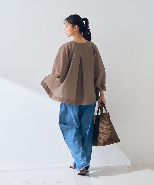 Rouge vif la cle / ルージュ・ヴィフ ラクレ シャツ・ブラウス | はおりシアーシャツジャケット | 詳細12