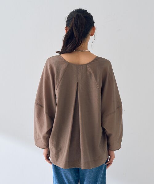 Rouge vif la cle / ルージュ・ヴィフ ラクレ シャツ・ブラウス | はおりシアーシャツジャケット | 詳細15