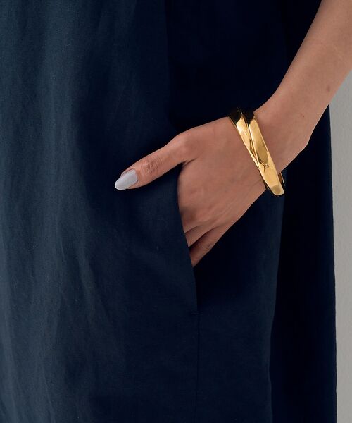 Rouge vif la cle / ルージュ・ヴィフ ラクレ ワンピース | 麻混ノースリーブ 後ろタックワンピース | 詳細27