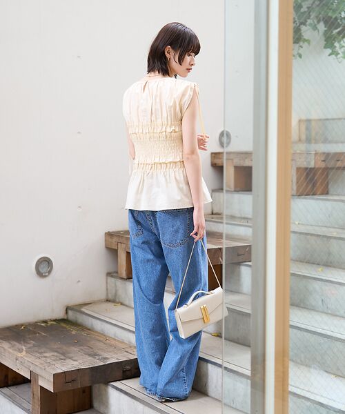 Rouge vif la cle / ルージュ・ヴィフ ラクレ シャツ・ブラウス | 【一部店舗限定】シアーシャーリングブラウス | 詳細11