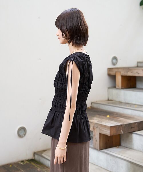 Rouge vif la cle / ルージュ・ヴィフ ラクレ シャツ・ブラウス | 【一部店舗限定】シアーシャーリングブラウス | 詳細23