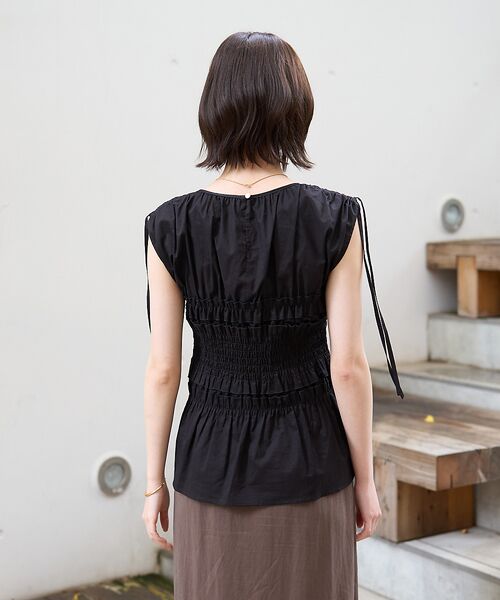 Rouge vif la cle / ルージュ・ヴィフ ラクレ シャツ・ブラウス | 【一部店舗限定】シアーシャーリングブラウス | 詳細24