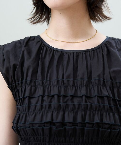 Rouge vif la cle / ルージュ・ヴィフ ラクレ シャツ・ブラウス | 【一部店舗限定】シアーシャーリングブラウス | 詳細26