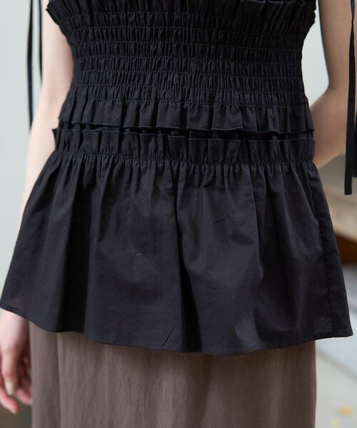 Rouge vif la cle / ルージュ・ヴィフ ラクレ シャツ・ブラウス | 【一部店舗限定】シアーシャーリングブラウス | 詳細28