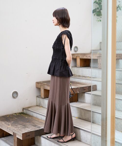 Rouge vif la cle / ルージュ・ヴィフ ラクレ シャツ・ブラウス | 【一部店舗限定】シアーシャーリングブラウス | 詳細21