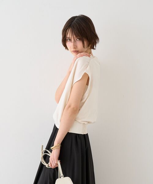 Rouge vif la cle / ルージュ・ヴィフ ラクレ シャツ・ブラウス | 【一部店舗限定】アシメドレープブラウス | 詳細3