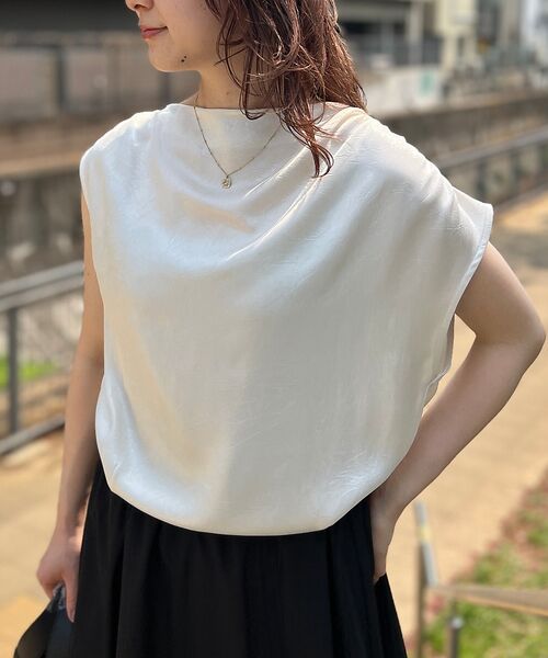 Rouge vif la cle / ルージュ・ヴィフ ラクレ シャツ・ブラウス | 【一部店舗限定】アシメドレープブラウス | 詳細4