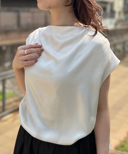 Rouge vif la cle / ルージュ・ヴィフ ラクレ シャツ・ブラウス | 【一部店舗限定】アシメドレープブラウス | 詳細5