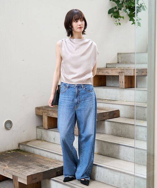 Rouge vif la cle / ルージュ・ヴィフ ラクレ シャツ・ブラウス | 【一部店舗限定】アシメドレープブラウス | 詳細22