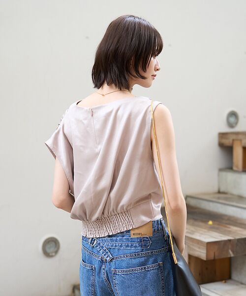 Rouge vif la cle / ルージュ・ヴィフ ラクレ シャツ・ブラウス | 【一部店舗限定】アシメドレープブラウス | 詳細18