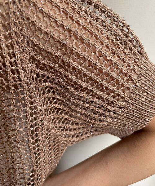 Rouge vif la cle / ルージュ・ヴィフ ラクレ ニット・セーター | 【一部店舗限定】メッシュニットポロシャツ | 詳細22