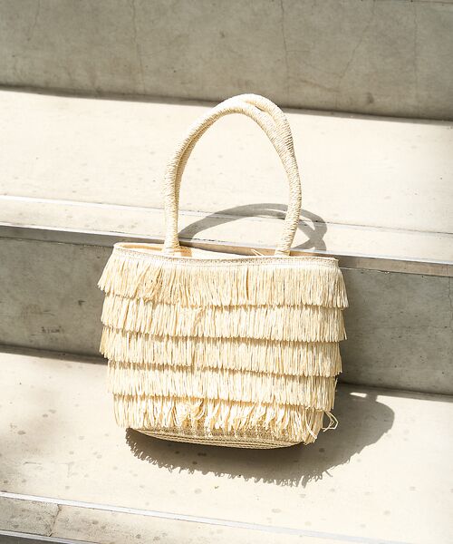 Rouge vif la cle / ルージュ・ヴィフ ラクレ かごバック | 【一部店舗限定】フリンジミニカゴ バック | 詳細1
