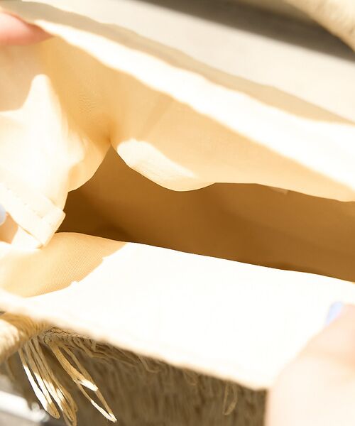 Rouge vif la cle / ルージュ・ヴィフ ラクレ かごバック | 【一部店舗限定】フリンジミニカゴ バック | 詳細4