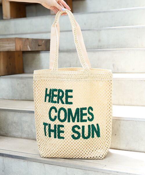 Rouge vif la cle / ルージュ・ヴィフ ラクレ トートバッグ | 【一部店舗限定】柄編みロゴトートバック | 詳細1