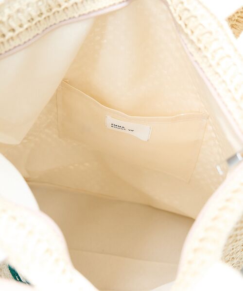 Rouge vif la cle / ルージュ・ヴィフ ラクレ トートバッグ | 【一部店舗限定】柄編みロゴトートバック | 詳細4