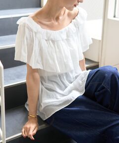 Rouge vif la cle / ルージュ・ヴィフ ラクレ コットンオフショルバルーンブラウス 楽天市場】コットンオフショルバルーンブラウス Rouge vif la