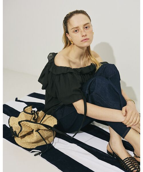 Rouge vif la cle / ルージュ・ヴィフ ラクレ シャツ・ブラウス | コットンオフショルバルーンブラウス | 詳細28