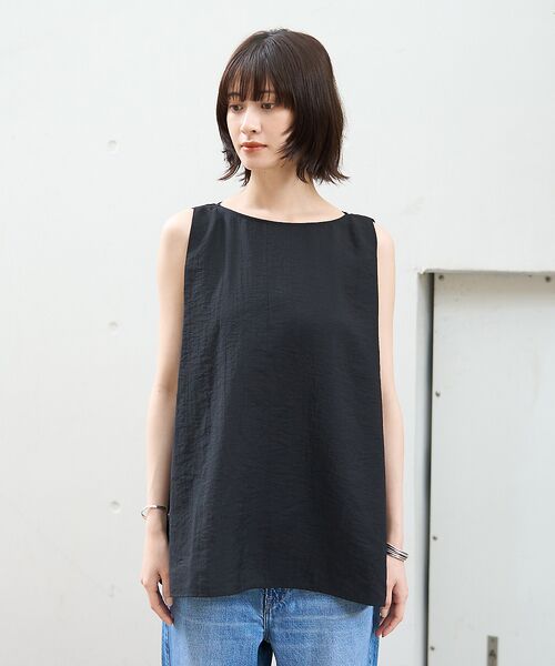 Rouge vif la cle / ルージュ・ヴィフ ラクレ シャツ・ブラウス | 前後2WAYノースリパールブラウス | 詳細24