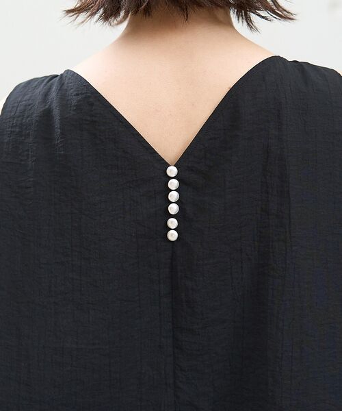 Rouge vif la cle / ルージュ・ヴィフ ラクレ シャツ・ブラウス | 前後2WAYノースリパールブラウス | 詳細27