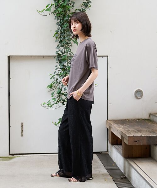 Rouge vif la cle / ルージュ・ヴィフ ラクレ パンツ | レースストレートパンツ | 詳細14