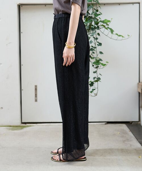 Rouge vif la cle / ルージュ・ヴィフ ラクレ パンツ | レースストレートパンツ | 詳細18