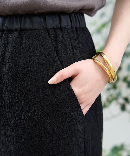 Rouge vif la cle / ルージュ・ヴィフ ラクレ パンツ | レースストレートパンツ | 詳細21