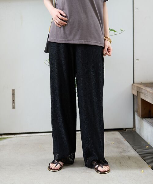 Rouge vif la cle / ルージュ・ヴィフ ラクレ パンツ | レースストレートパンツ | 詳細3