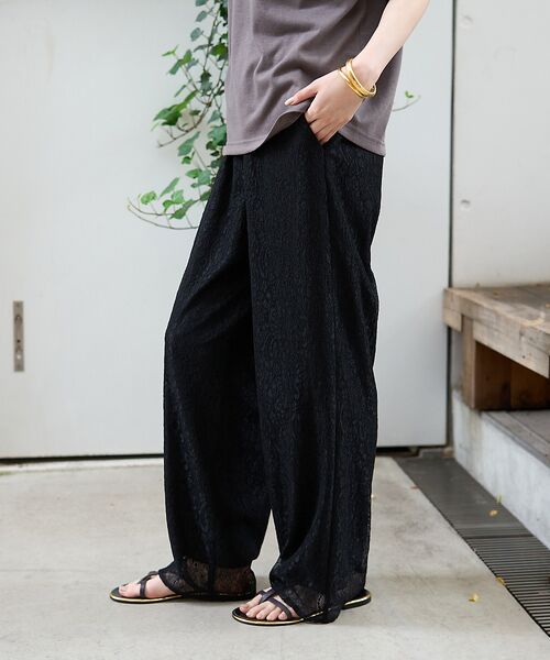 Rouge vif la cle / ルージュ・ヴィフ ラクレ パンツ | レースストレートパンツ | 詳細4