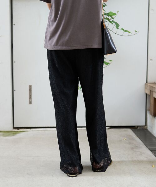 Rouge vif la cle / ルージュ・ヴィフ ラクレ パンツ | レースストレートパンツ | 詳細6