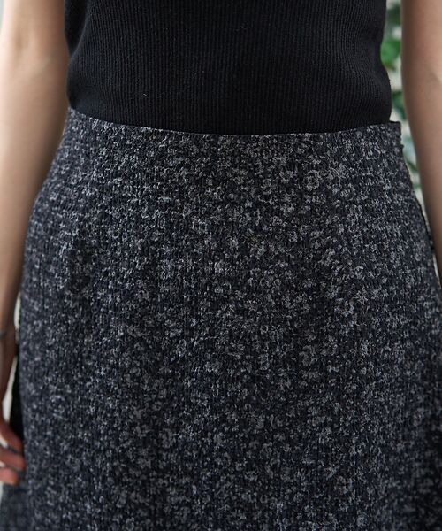 Rouge vif la cle / ルージュ・ヴィフ ラクレ ロング・マキシ丈スカート | ストレッチサッカープリントスカート | 詳細25