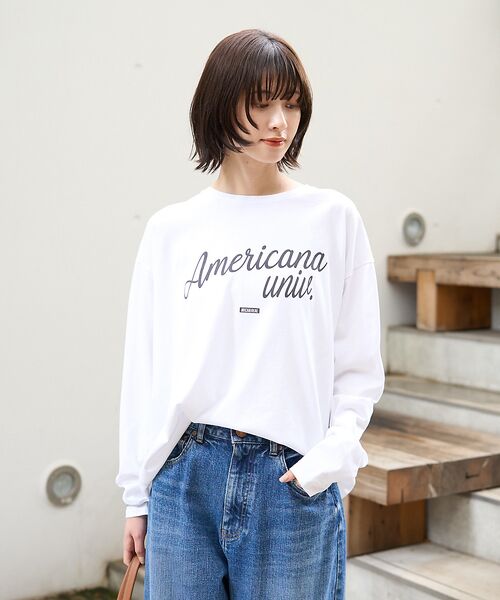 Rouge vif la cle / ルージュ・ヴィフ ラクレ Tシャツ | 【AMERICANA×MICA＆DEAL/ アメリカーナ×マイカ】long te | 詳細1
