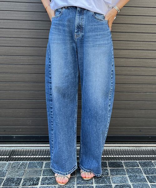 Rouge vif la cle / ルージュ・ヴィフ ラクレ デニムパンツ | 【RED CARD/レッドカード】Montana カーブバギーデニム | 詳細1