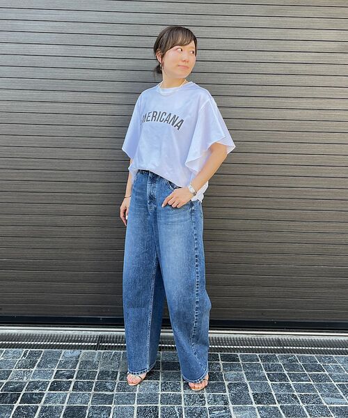 Rouge vif la cle / ルージュ・ヴィフ ラクレ デニムパンツ | 【RED CARD/レッドカード】Montana カーブバギーデニム | 詳細10