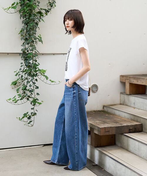 Rouge vif la cle / ルージュ・ヴィフ ラクレ デニムパンツ | 【RED CARD/レッドカード】Montana カーブバギーデニム | 詳細21