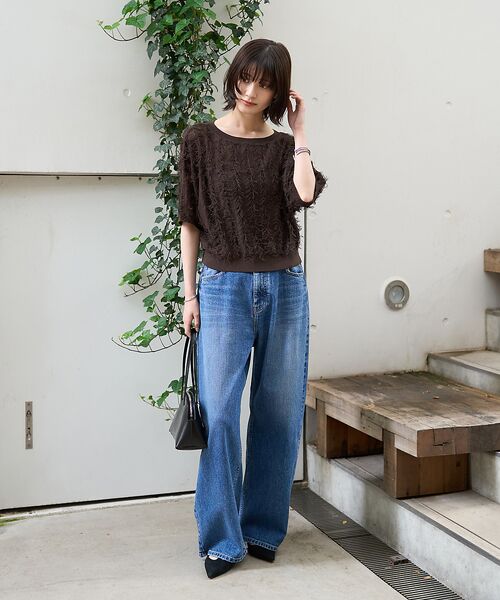 Rouge vif la cle / ルージュ・ヴィフ ラクレ デニムパンツ | 【RED CARD/レッドカード】Montana カーブバギーデニム | 詳細24