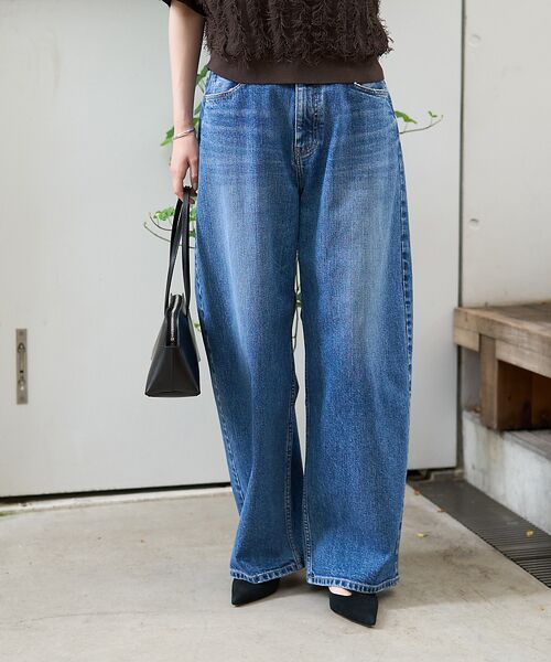 Rouge vif la cle / ルージュ・ヴィフ ラクレ デニムパンツ | 【RED CARD/レッドカード】Montana カーブバギーデニム | 詳細4