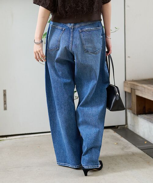 Rouge vif la cle / ルージュ・ヴィフ ラクレ デニムパンツ | 【RED CARD/レッドカード】Montana カーブバギーデニム | 詳細6