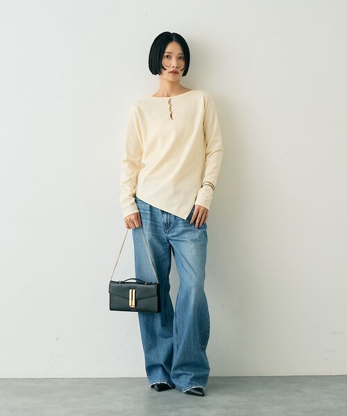 Rouge vif la cle / ルージュ・ヴィフ ラクレ デニムパンツ | 【upper hights/アッパーハイツ】THE NIECE MID-RISE | 詳細18