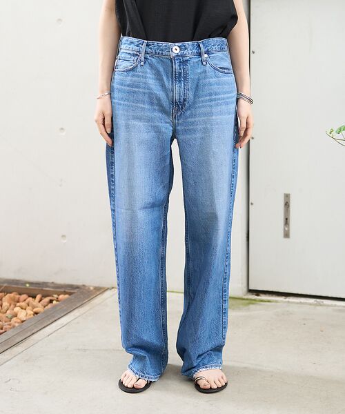 upper hights THE NIECE/アッパーハイツ/ルージュヴィフ別注 upper hights/アッパーハイツ】THE NIECE ハイライズストレート