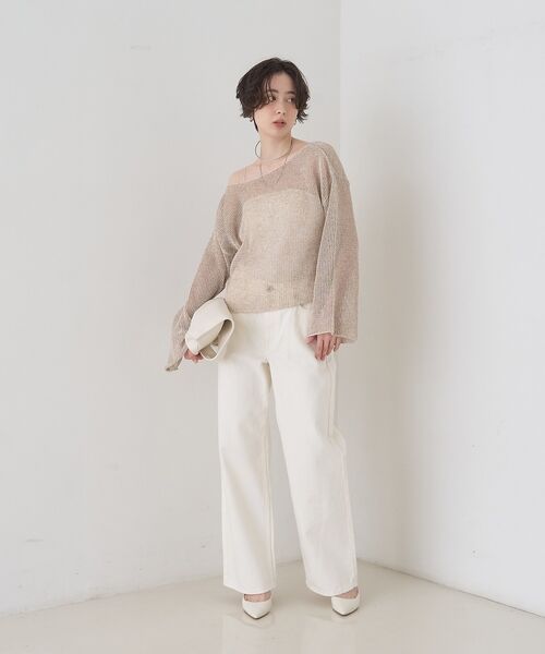 Rouge vif la cle / ルージュ・ヴィフ ラクレ デニムパンツ | 【追加】【新色登場】【upper hights/アッパーハイツ】THE NIEC | 詳細7