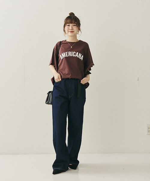 Rouge vif la cle / ルージュ・ヴィフ ラクレ デニムパンツ | 【NEEDBY heritage/ニードバイヘリテージ】KOH ワイドストレート | 詳細11