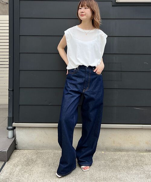 Rouge vif la cle / ルージュ・ヴィフ ラクレ デニムパンツ | 【NEEDBY heritage/ニードバイヘリテージ】KOH ワイドストレート | 詳細19