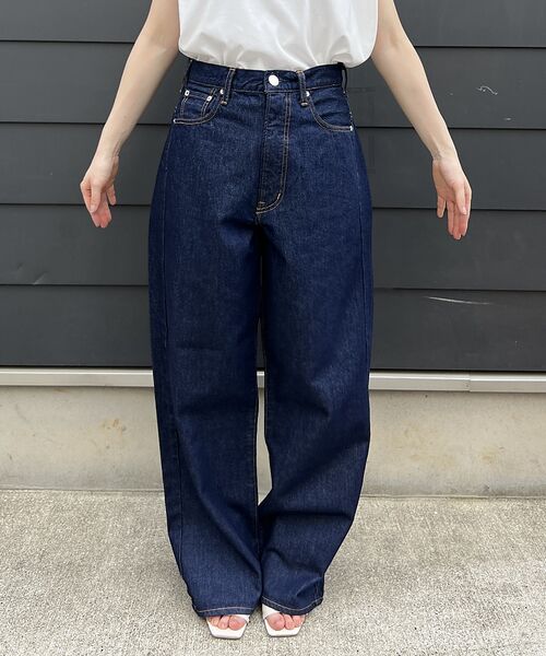 Rouge vif la cle / ルージュ・ヴィフ ラクレ デニムパンツ | 【NEEDBY heritage/ニードバイヘリテージ】KOH ワイドストレート | 詳細22