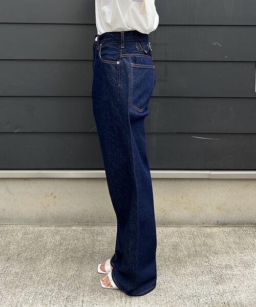 Rouge vif la cle / ルージュ・ヴィフ ラクレ デニムパンツ | 【NEEDBY heritage/ニードバイヘリテージ】KOH ワイドストレート | 詳細23
