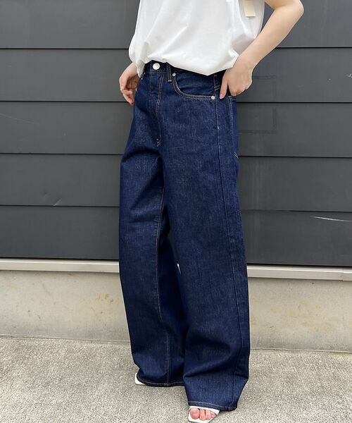 Rouge vif la cle / ルージュ・ヴィフ ラクレ デニムパンツ | 【NEEDBY heritage/ニードバイヘリテージ】KOH ワイドストレート | 詳細5