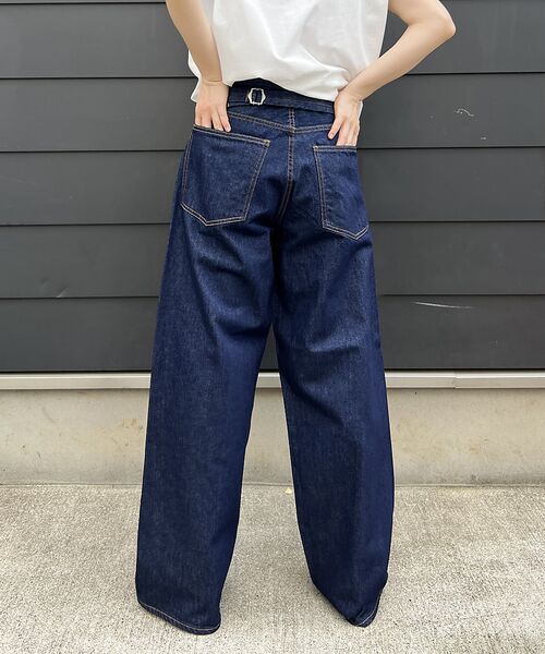 Rouge vif la cle / ルージュ・ヴィフ ラクレ デニムパンツ | 【NEEDBY heritage/ニードバイヘリテージ】KOH ワイドストレート | 詳細8